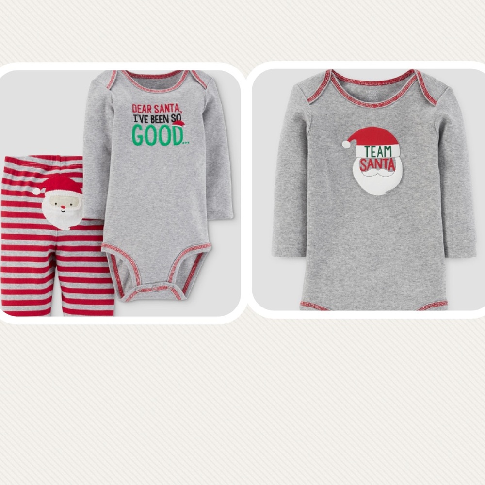 Carter’s Christmas NWT bundle ❄️🎁